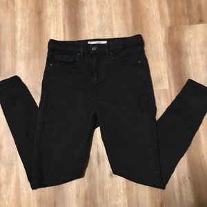 Black Topshop Jamie jean
